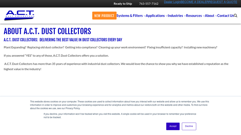 Industrial Dust Collectors