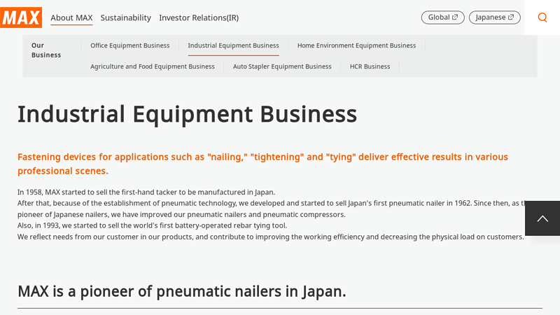 Industrial Equipment Business