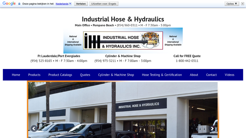 Industrial Hose and Hydraulics