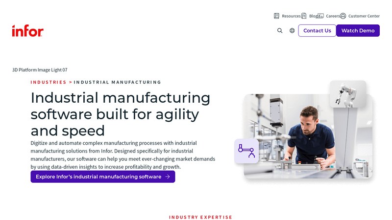 Industrial Manufacturing Industry Software