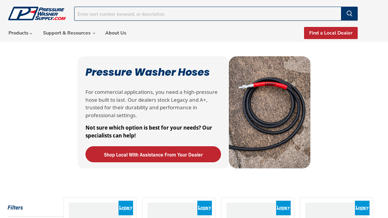 Industrial Pressure Washer Hoses