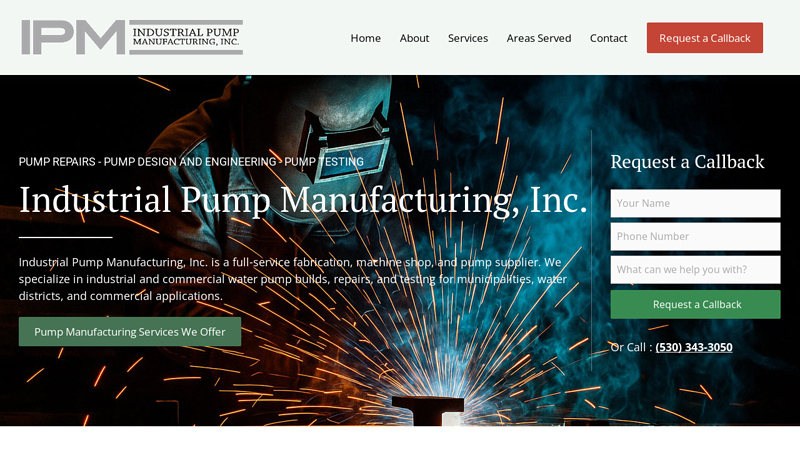Industrial Pump Manufacturing, Inc