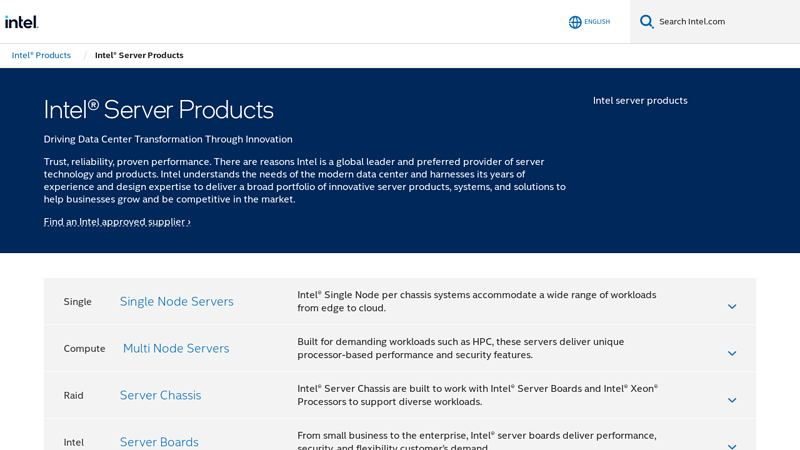 Intel® Server Products