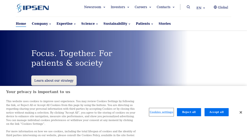 Ipsen Global - A Biopharmaceutical Company