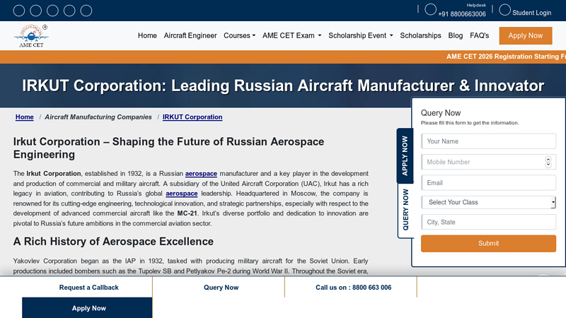 IRKUT Corporation