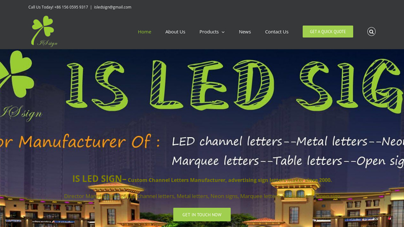 IS LED SIGN
