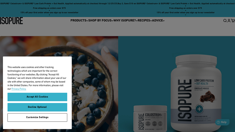 Isopure: Great