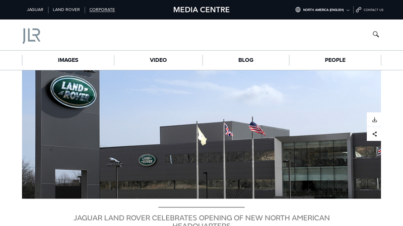 Jaguar Land Rover Celebrates New North American HQ
