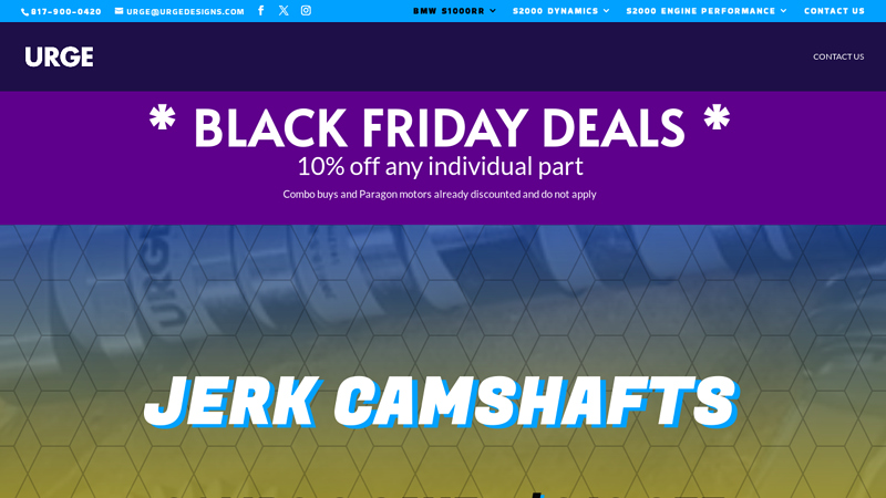 Jerk Camshafts
