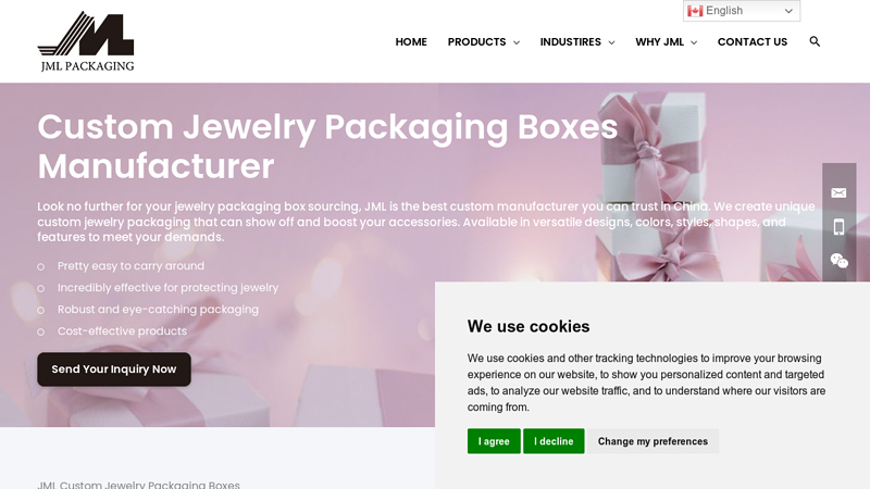 Jewelry Packaging Boxes Manufacturer in China