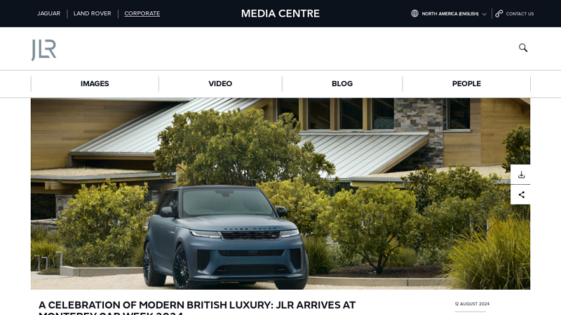 JLR Corporate Homepage USA