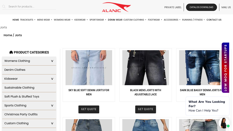 Jorts Manufacturer