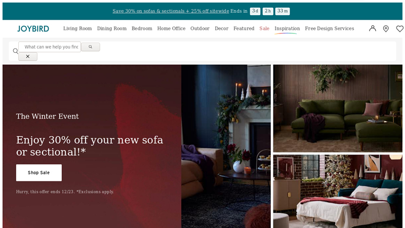 Joybird: Modern Furniture & Decor