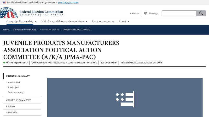 JUVENILE PRODUCTS MANUFACTURERS ASSOCIATION ...