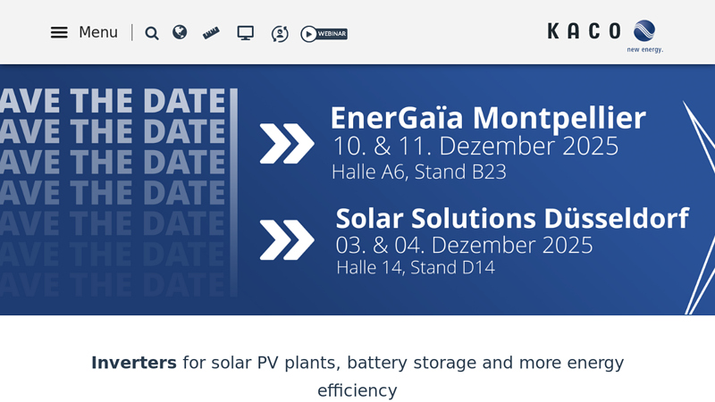 Kaco New Energy