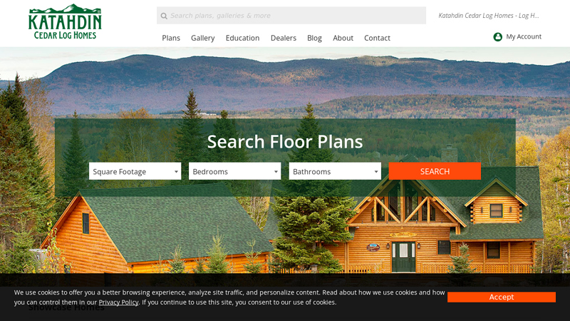 Katahdin Cedar Log Homes