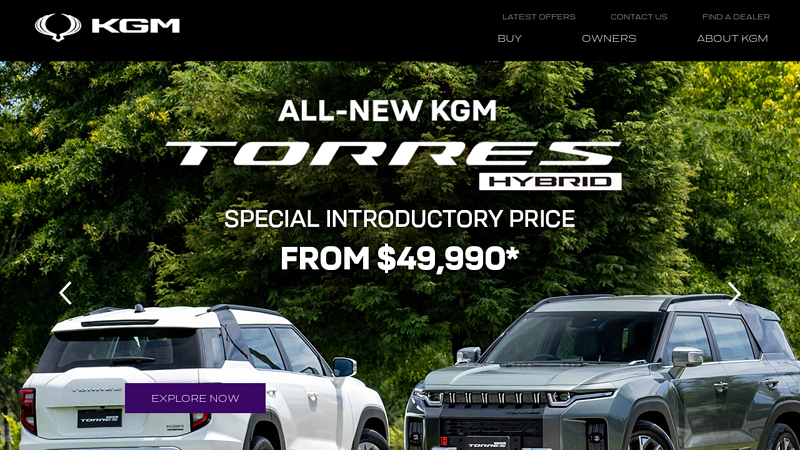 KGM Cars NZ - South Korean Born, Future Bound