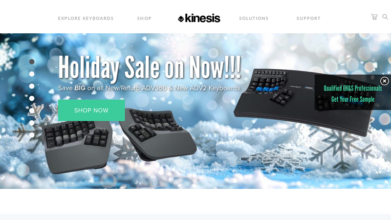 Kinesis Ergonomic Keyboards, Mice and Input Solutions