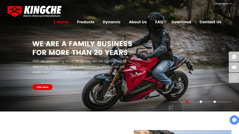 Kingche Electric Motorcycle, Kingche Electric Bike Factory