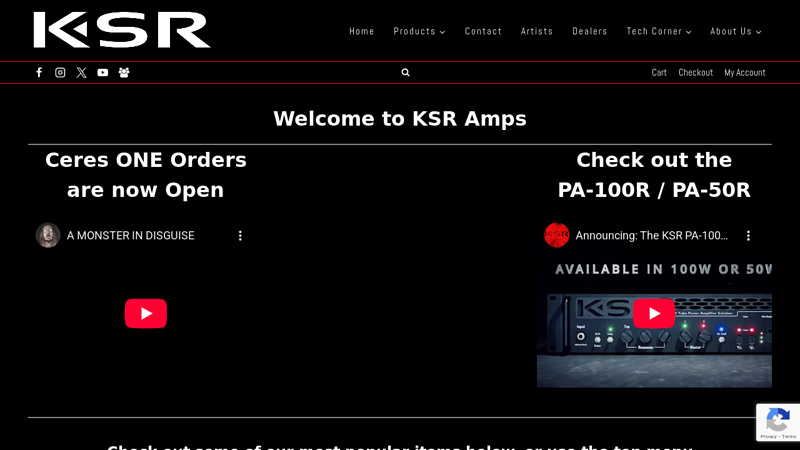 KSR Amps