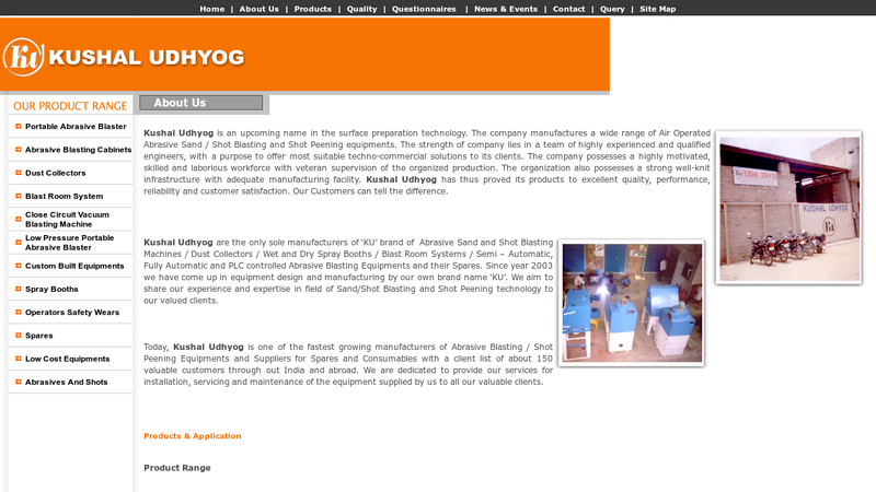 Kushal Udhyog Manufacturer of Abrasive Sand