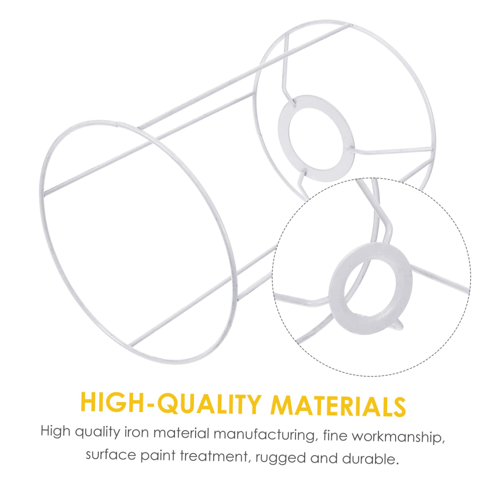 Lampshade Accessories: Rings, Bulb, Frames