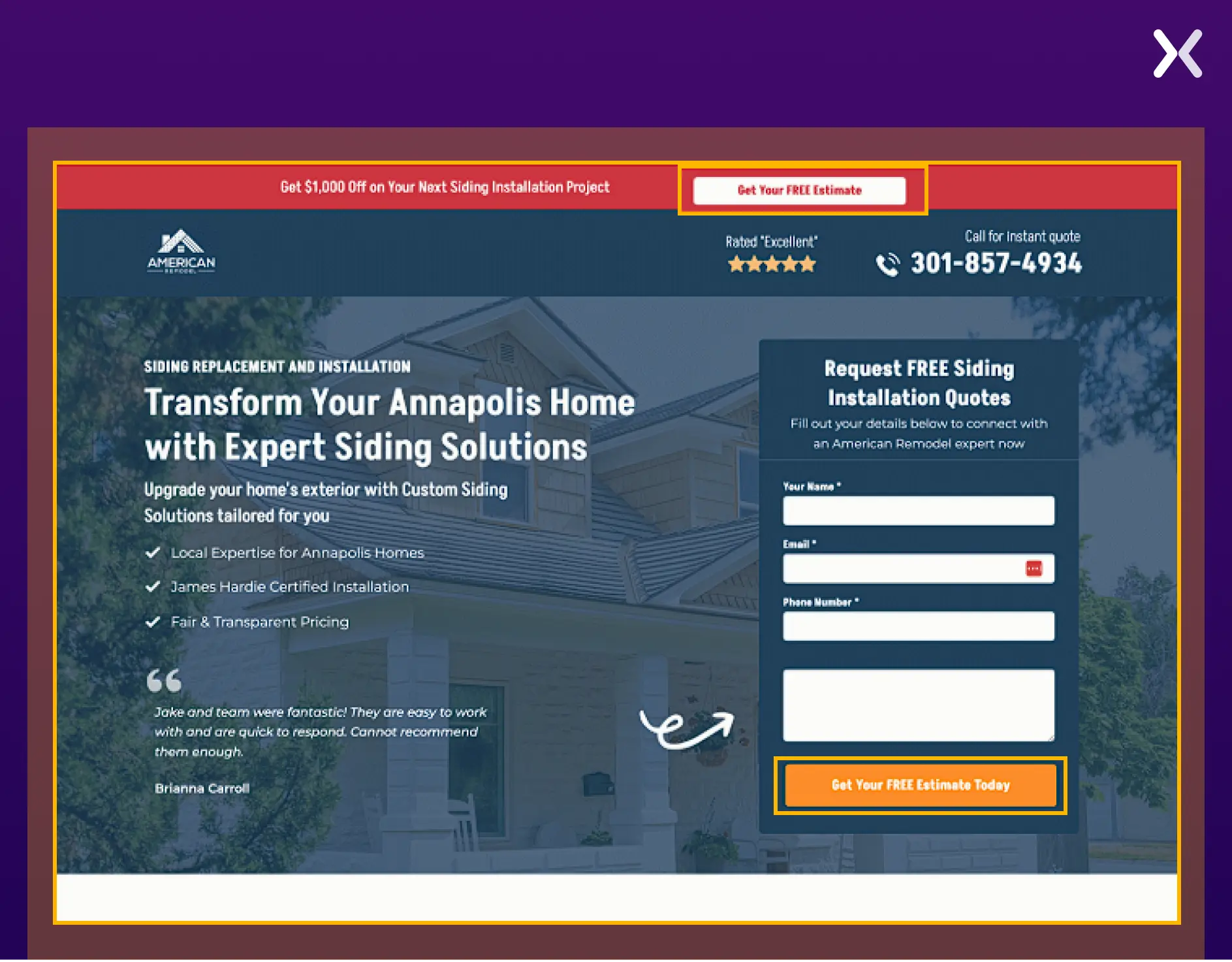 Landing Page Builder for Lead Generation
