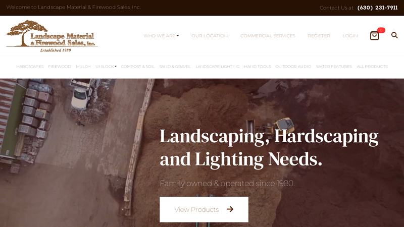 Landscape Material & Firewood Sales, Inc. in Chicago