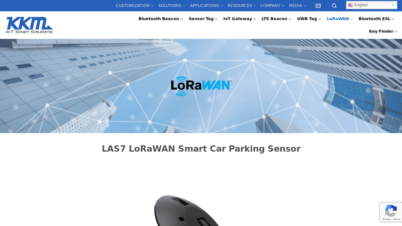 LAS7 LoRaWAN Parking Sensor