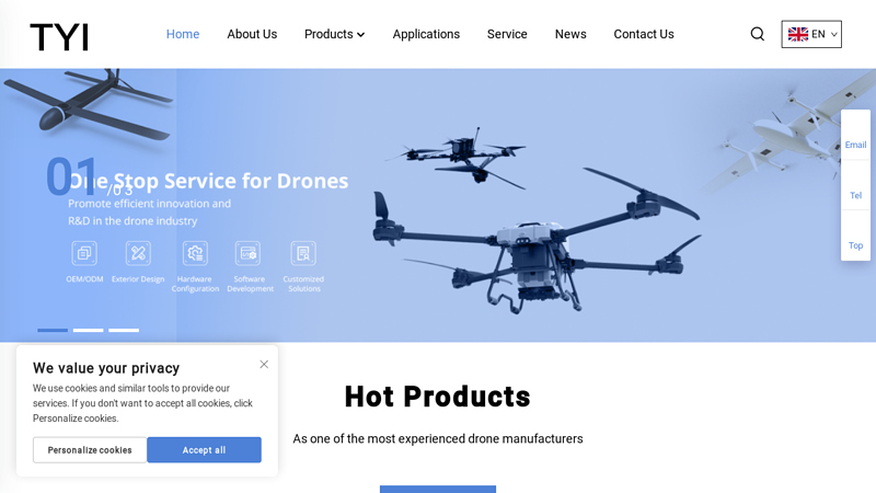 Leading Agricultural Drone and FPV Drone Supplier