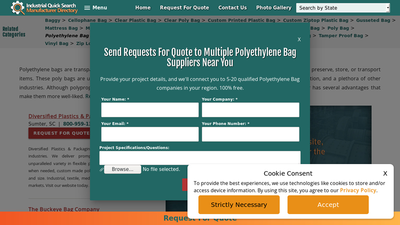Leading Polyethylene Bag Manufacturers