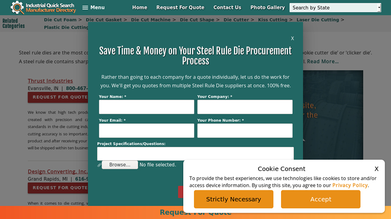 Leading Steel Rule Die Companies