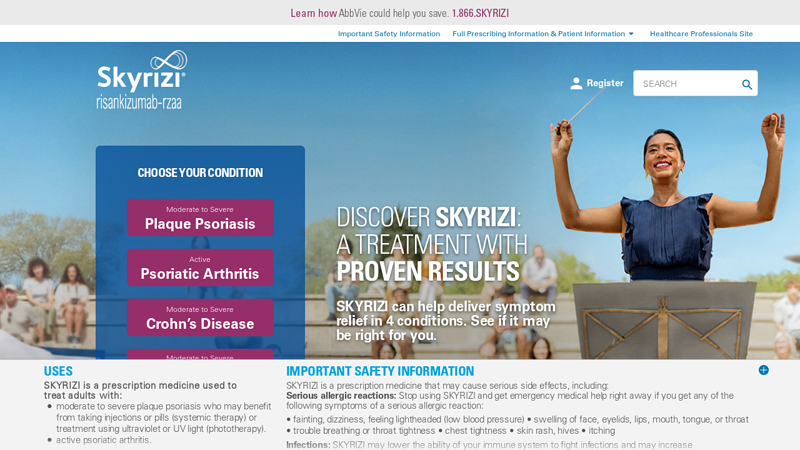 Learn more about SKYRIZI® (risankizumab‐rzaa)