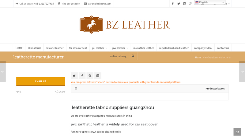 leatherette manufacturer
