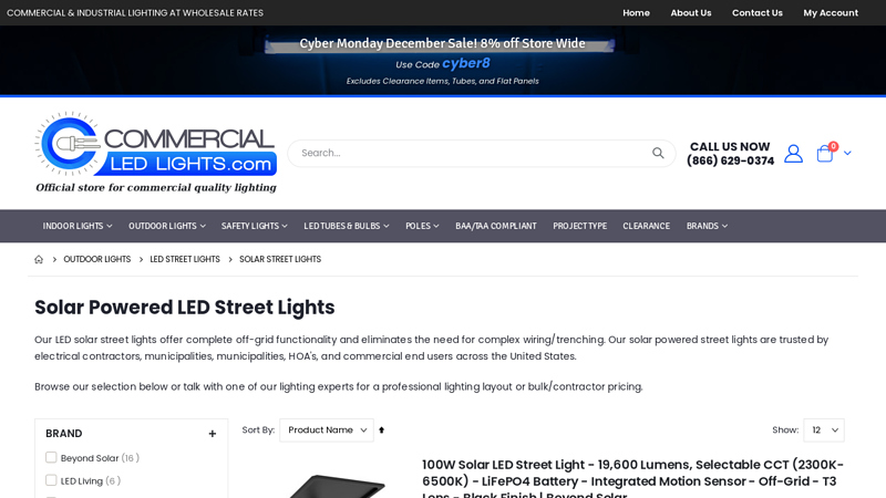 LED Solar Street Lights