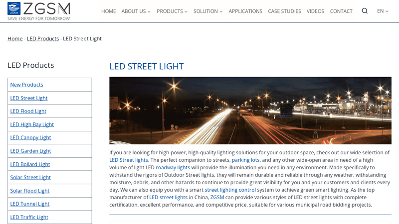 LED Street Lights