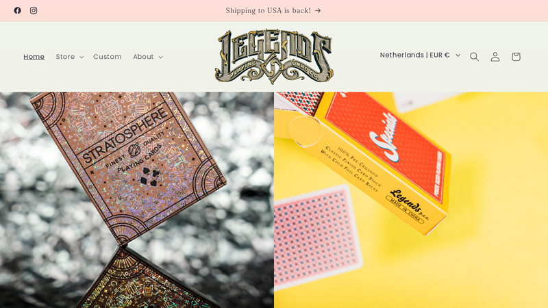 Legends Playing Card Co.