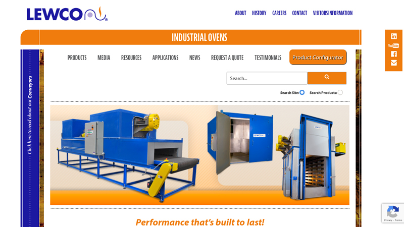 LEWCO Industrial Oven Manufacturer