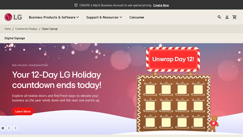 LG Digital Signage & Displays