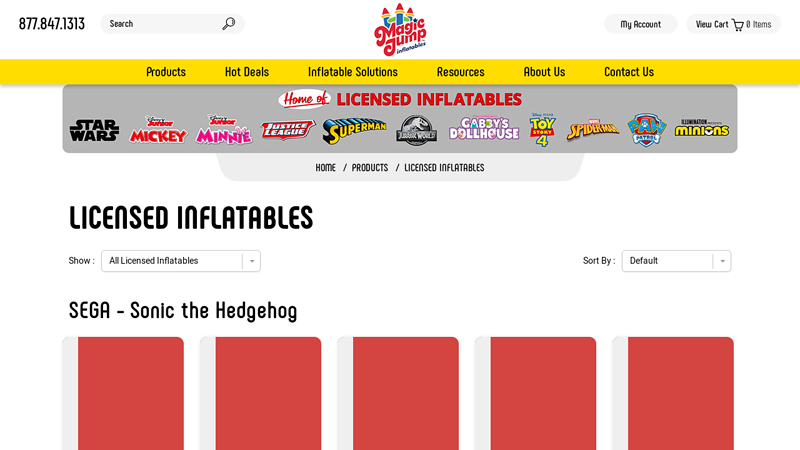 Licensed Inflatables