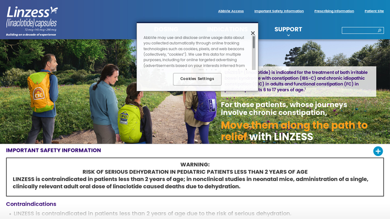 LINZESS® (linaclotide) for IBS
