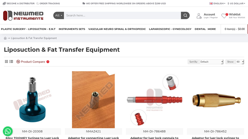 Liposuction & Fat Transfer Equipment