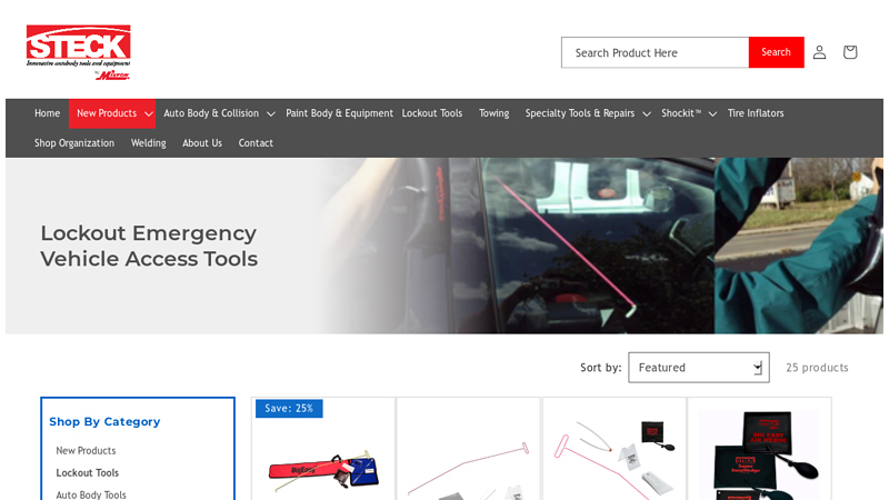 Lockout Emergency Vehicle Access Tools