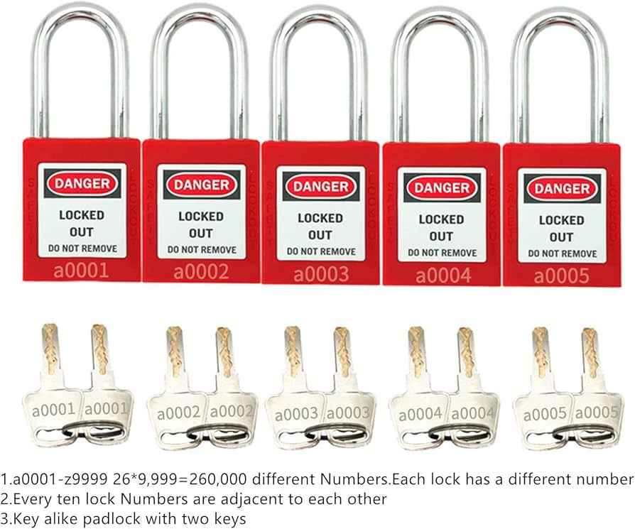Lockout Tagout Padlocks