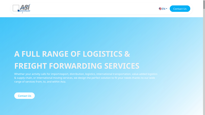 Logistics & Freight Forwarding Services