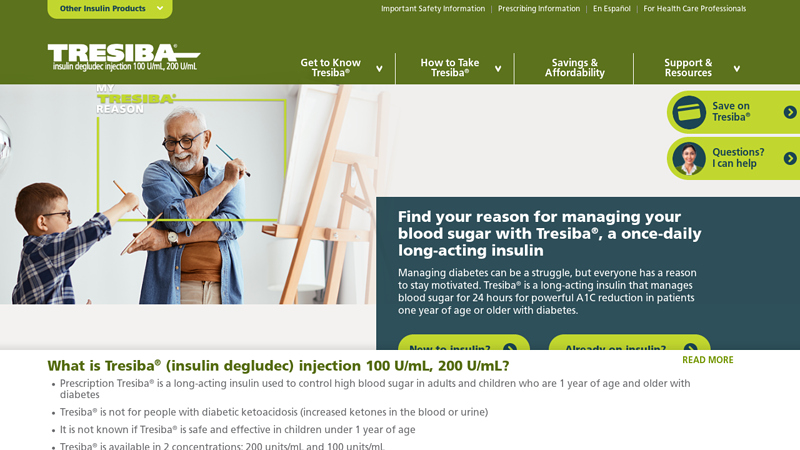 Long-Acting Insulin for Diabetes