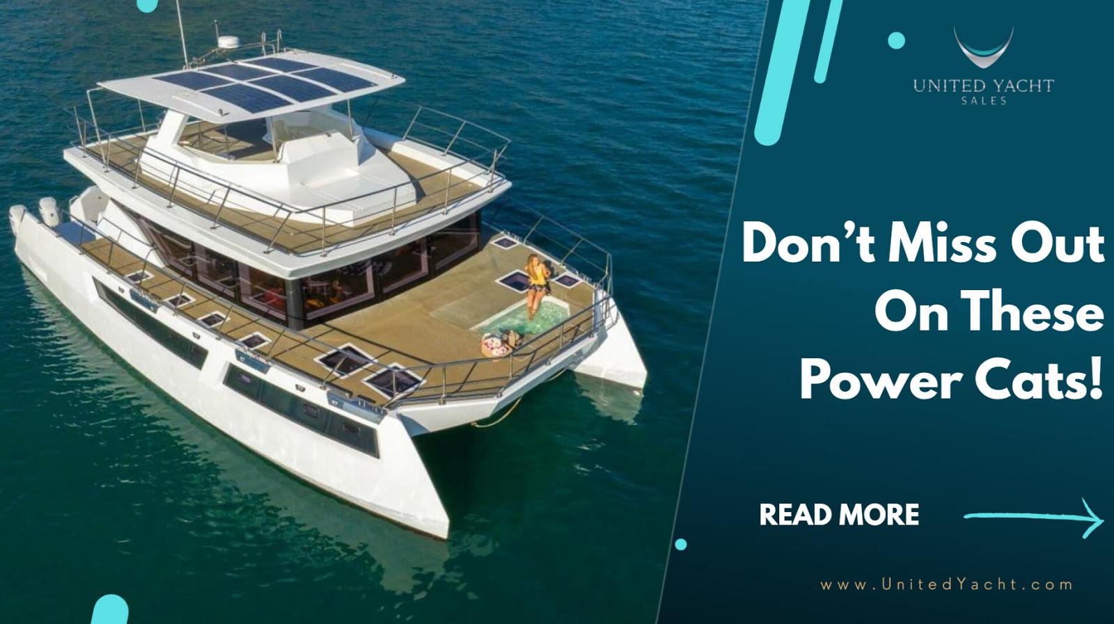 Luxury catamarans