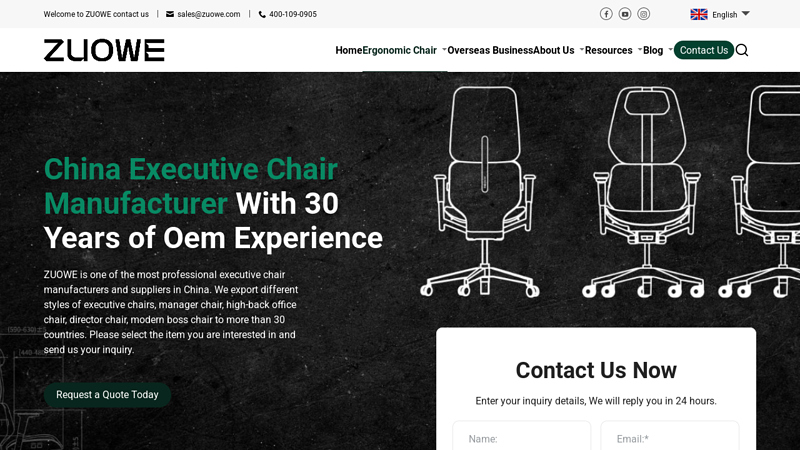 Luxury Commercial Executive Chair Manufacturers and Suppliers in ...