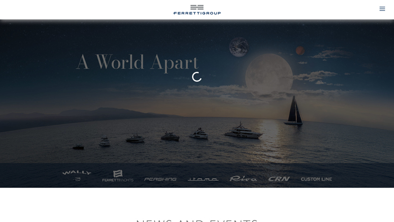 Luxury Yachts by Ferretti Group