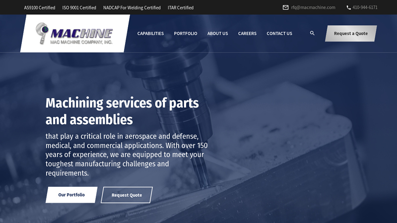 Mac Machine Company, Inc.